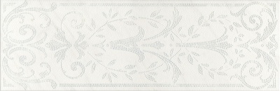 Декор Борсари орнамент матовый обрезной 25x75x0,9 Декор Борсари орнамент матовый обрезной 25x75x0,9