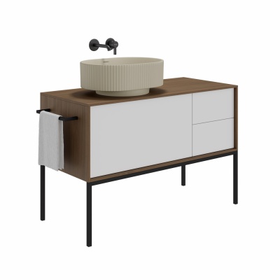 Раковина ARTBASIN Vento накладная 50, песочная матовая Раковина ARTBASIN Vento накладная 50, песочная матовая