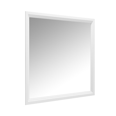 Зеркало POMPEI 80, белое глянцевое