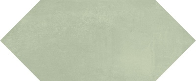 Фурнаш грань зеленый светлый глянцевый 14x34x0,92