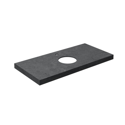 Столешница из керамогранита Роверелла 100x48, темно-серая Столешница из керамогранита Роверелла 100x48, темно-серая