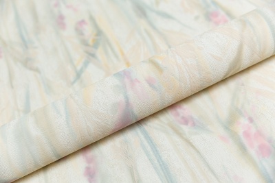 Обои виниловые на флизелиновой основе Отражение мотив, цветной светлый