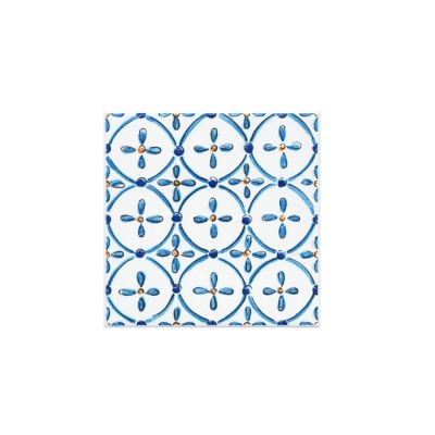 Вставка Капри майолика 9,8x9,8x0,7 Вставка Капри майолика 9,8x9,8x0,7